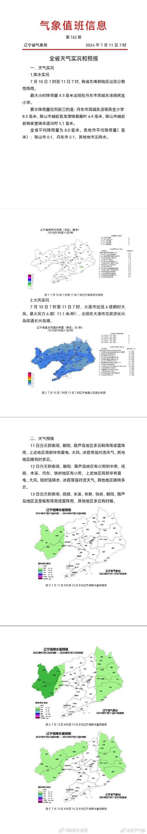 丹东天气预报一周-丹东一周天气抒报