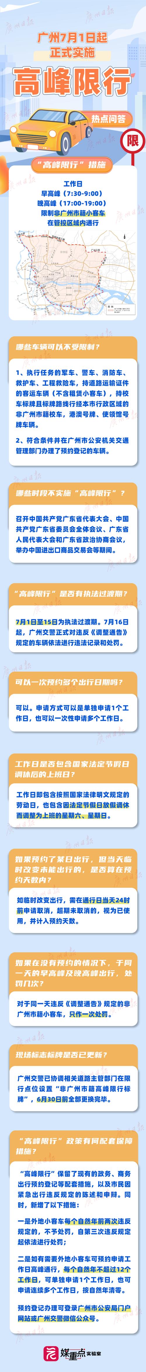 关于“广州汽车限行”你可能想知道