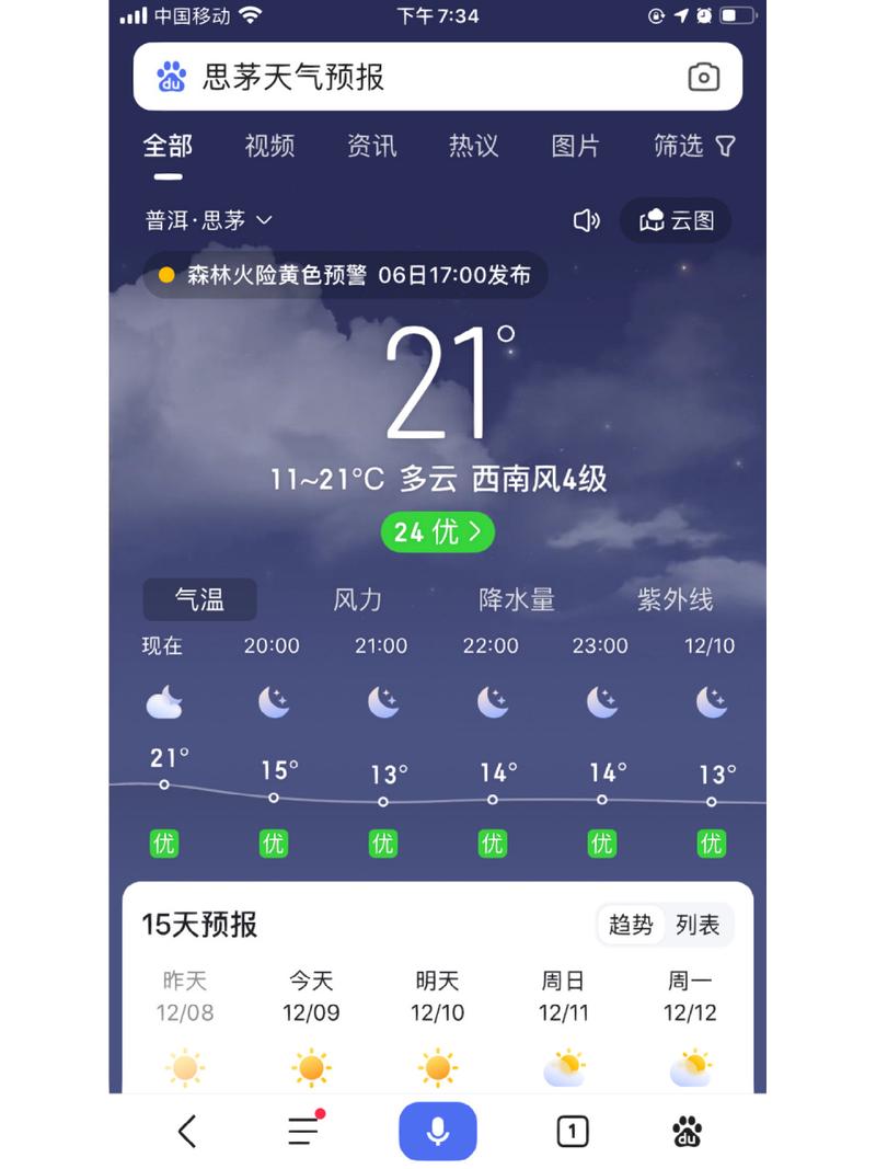 普洱天气,普洱天气预报未来15天-第2张图片 普洱天气,普洱天气预报未来15天-第2张图片
