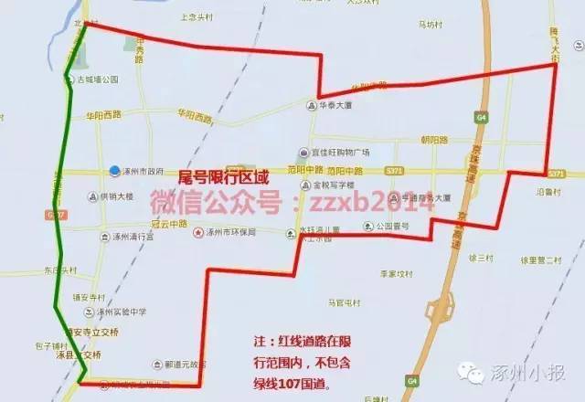 【涿州单双号限行/涿州限行几号】