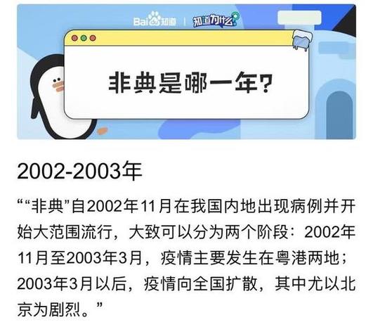 关于“2003年疫情时间”你可能想知道-第3张图片 关于“2003年疫情时间”你可能想知道-第3张图片