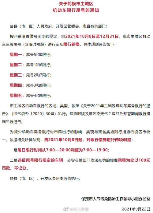 关于“保定限行范围”你可能想知道-第2张图片 关于“保定限行范围”你可能想知道-第2张图片