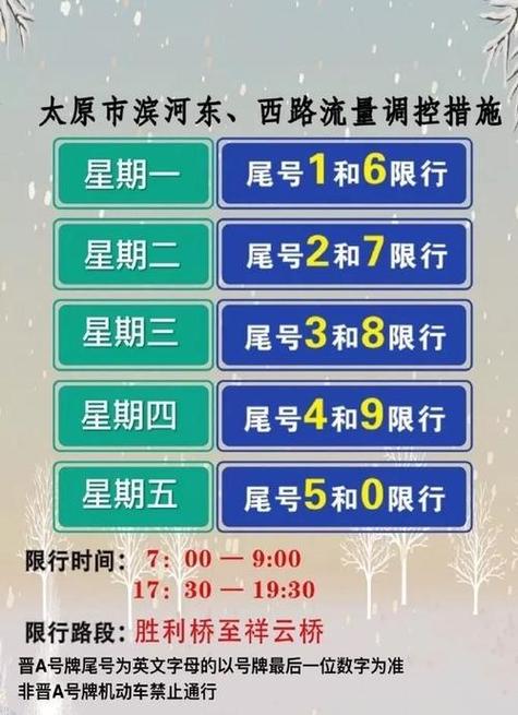 太原6月9日限行/2021年6月9号太原限号吗