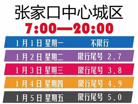 【张家口限行/张家口限行2024】-第5张图片 【张家口限行/张家口限行2024】-第5张图片