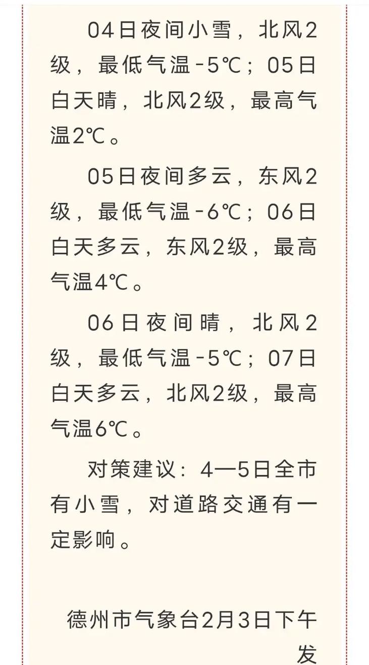 关于“山东德州一周天气预报”你可能想知道-第3张图片 关于“山东德州一周天气预报”你可能想知道-第3张图片