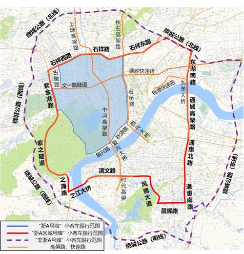 杭州限行范围地图-杭州限行范围地图图片-第5张图片 杭州限行范围地图-杭州限行范围地图图片-第5张图片