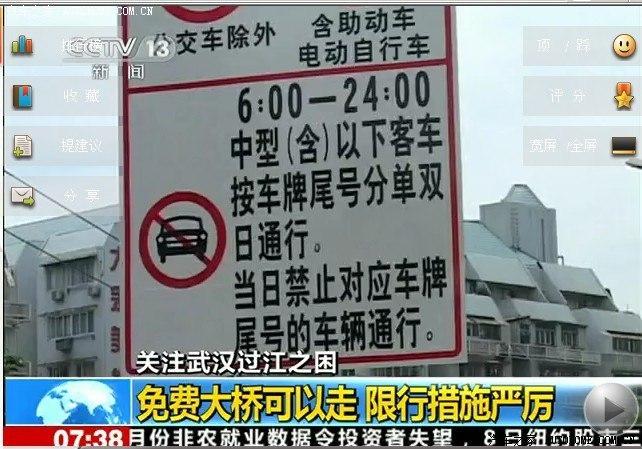 武汉汽车限行/武汉汽车限行吗外地车