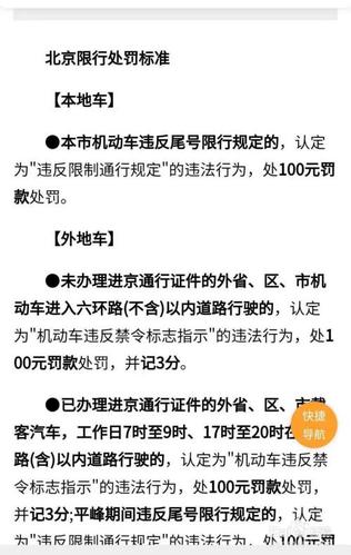 关于“北京限行罚款”你可能想知道-第1张图片 关于“北京限行罚款”你可能想知道-第1张图片
