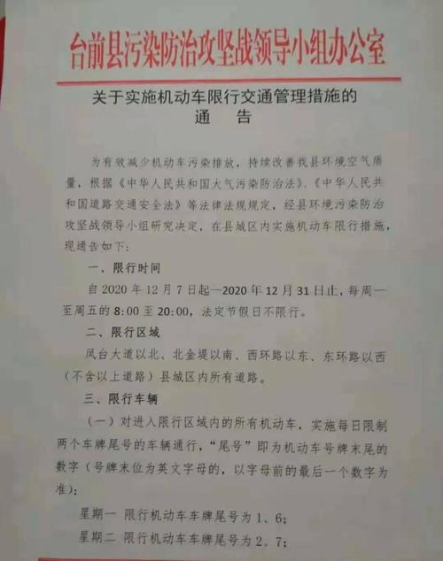 关于“濮阳限行通知”你可能想知道-第4张图片 关于“濮阳限行通知”你可能想知道-第4张图片