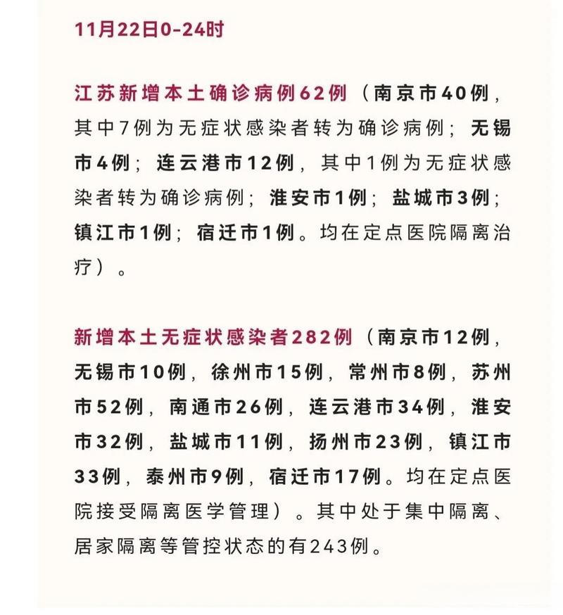 江苏疫情-江苏疫情进展情况-第4张图片 江苏疫情-江苏疫情进展情况-第4张图片
