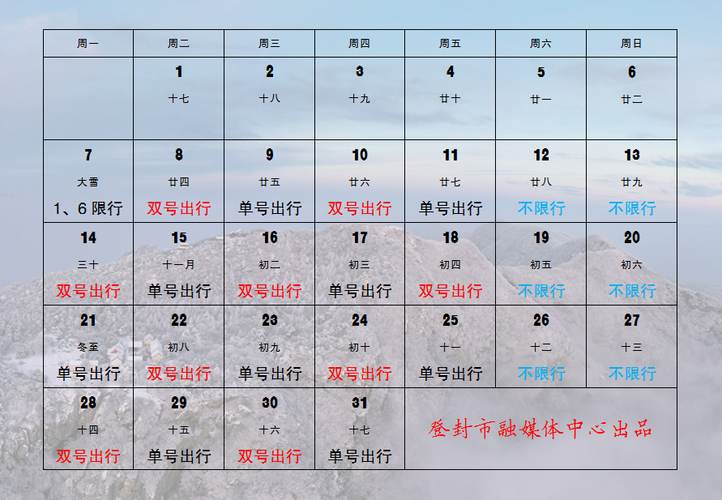 关于“登封市限行”你可能想知道-第2张图片 关于“登封市限行”你可能想知道-第2张图片