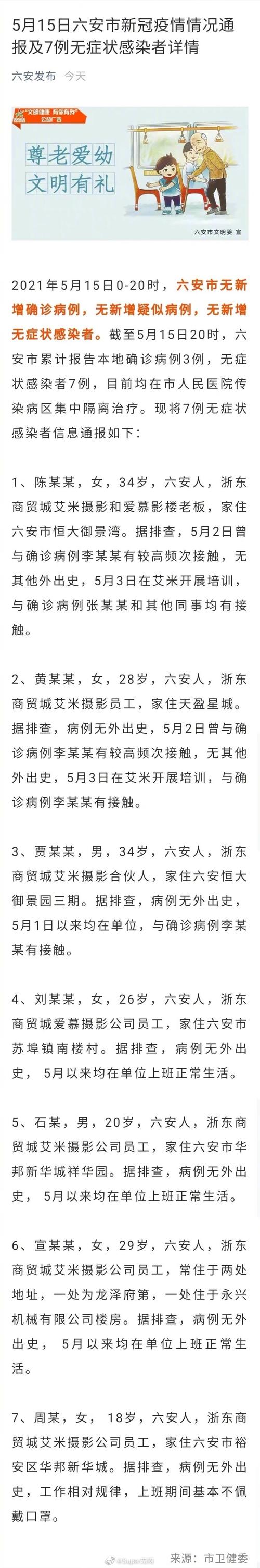 安徽疫情新闻/安徽疫情最新新闻