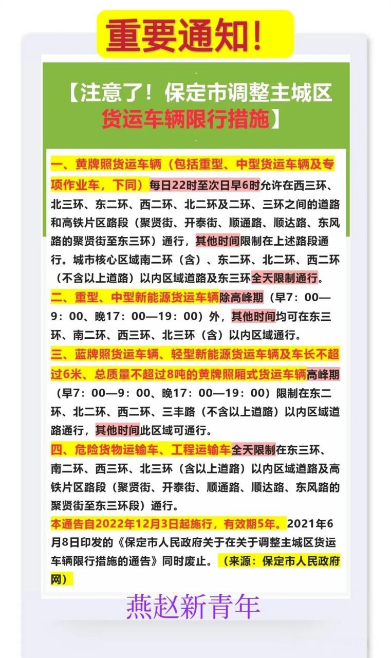 关于“保定市限行”你可能想知道-第8张图片 关于“保定市限行”你可能想知道-第8张图片