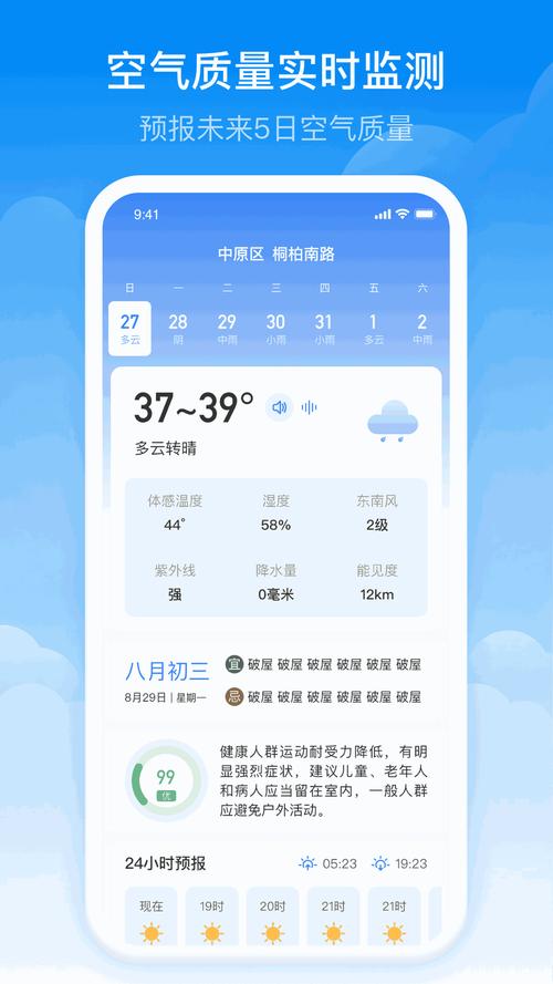 天气信息，天气信息有哪些内容-第2张图片