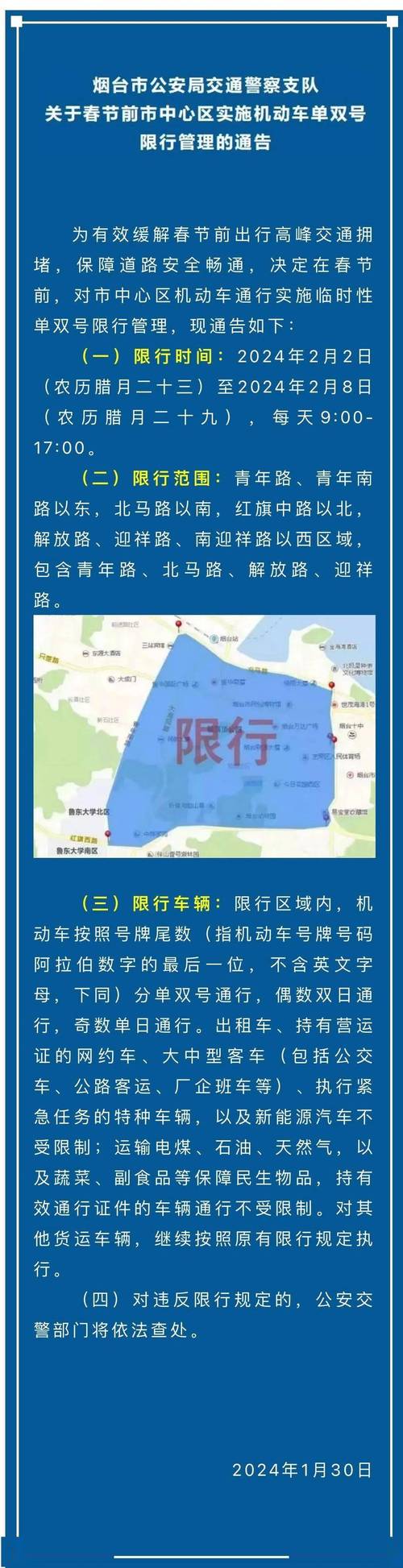 关于“烟台限行”你可能想知道-第3张图片 关于“烟台限行”你可能想知道-第3张图片