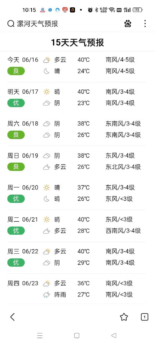 【漯河天气预报10天/漯河天气预报15天30天一】-第2张图片 【漯河天气预报10天/漯河天气预报15天30天一】-第2张图片