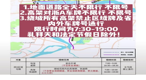 杭州限行的时间,杭州限行的时间段-第2张图片 杭州限行的时间,杭州限行的时间段-第2张图片