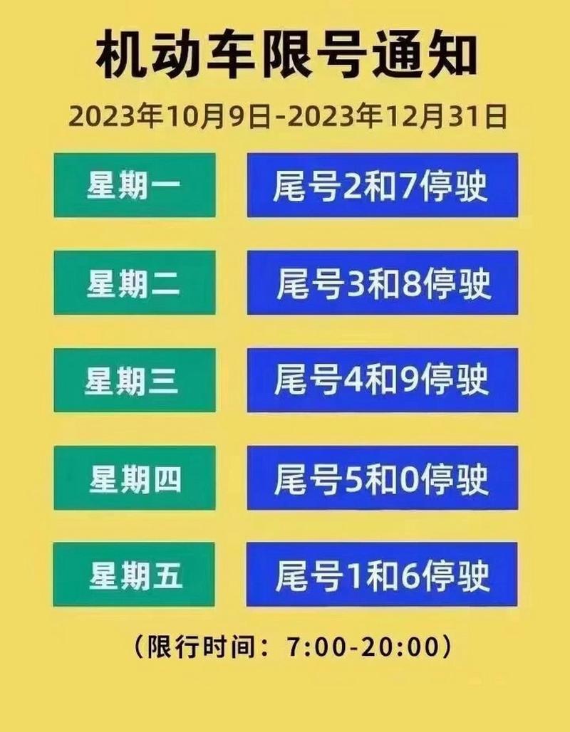 【10月限行/10月限行2024年最新消息】-第5张图片 【10月限行/10月限行2024年最新消息】-第5张图片