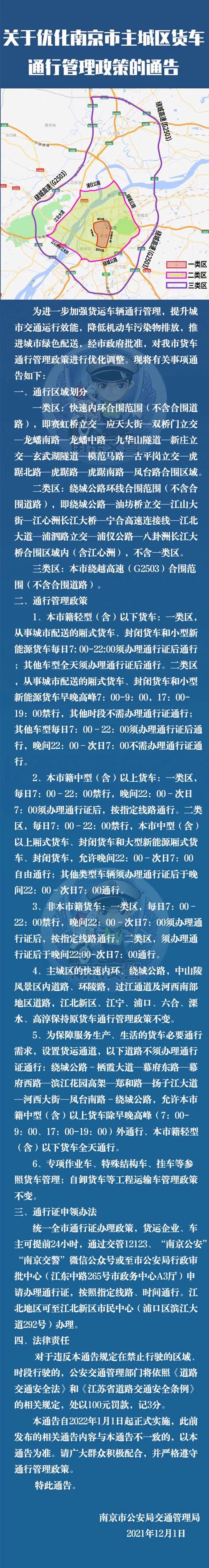 南京货车限行,小货车进市区限行规定-第4张图片 南京货车限行,小货车进市区限行规定-第4张图片