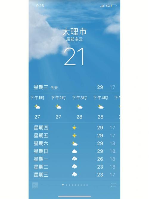 大理天气/大理天气预报一周 7天