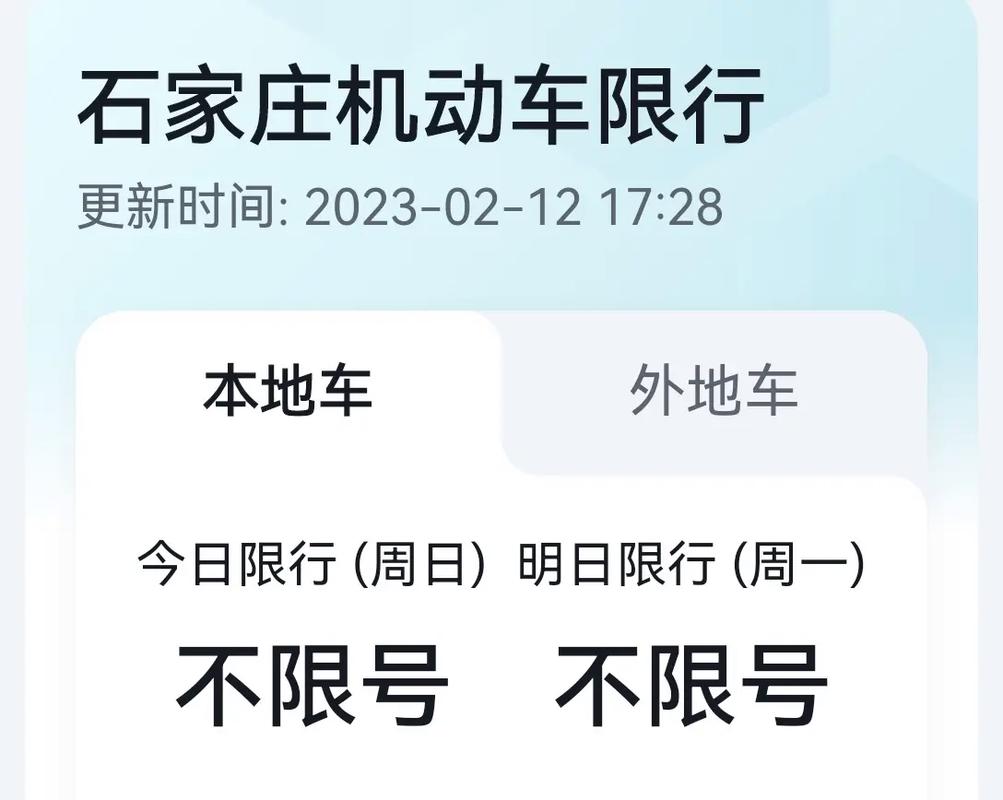 【石家庄二环限行/石家庄二环限行规定最新】-第3张图片 【石家庄二环限行/石家庄二环限行规定最新】-第3张图片
