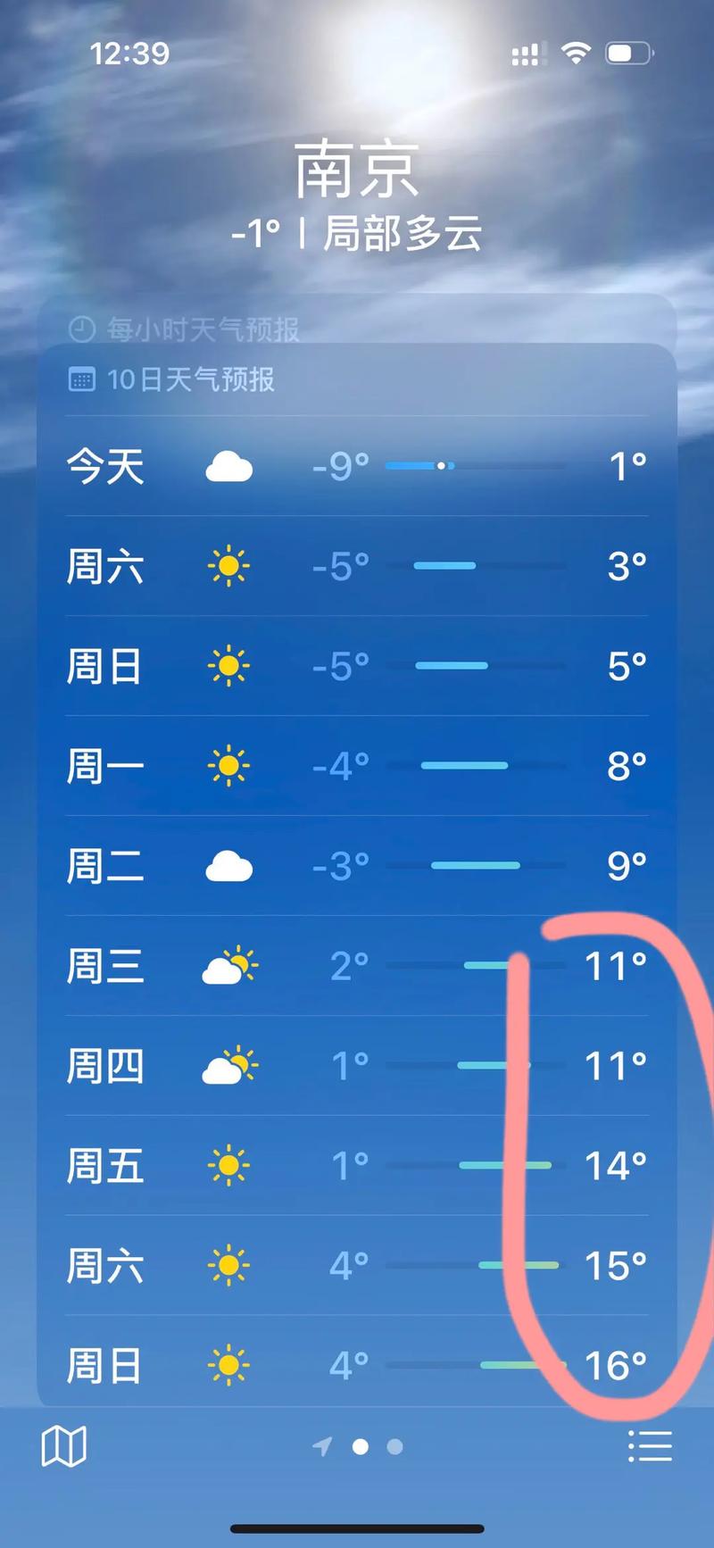 南京今天天气-南京今天天气预报详情