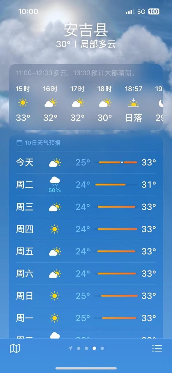 安吉天气预报-安吉天气预报未来40天
