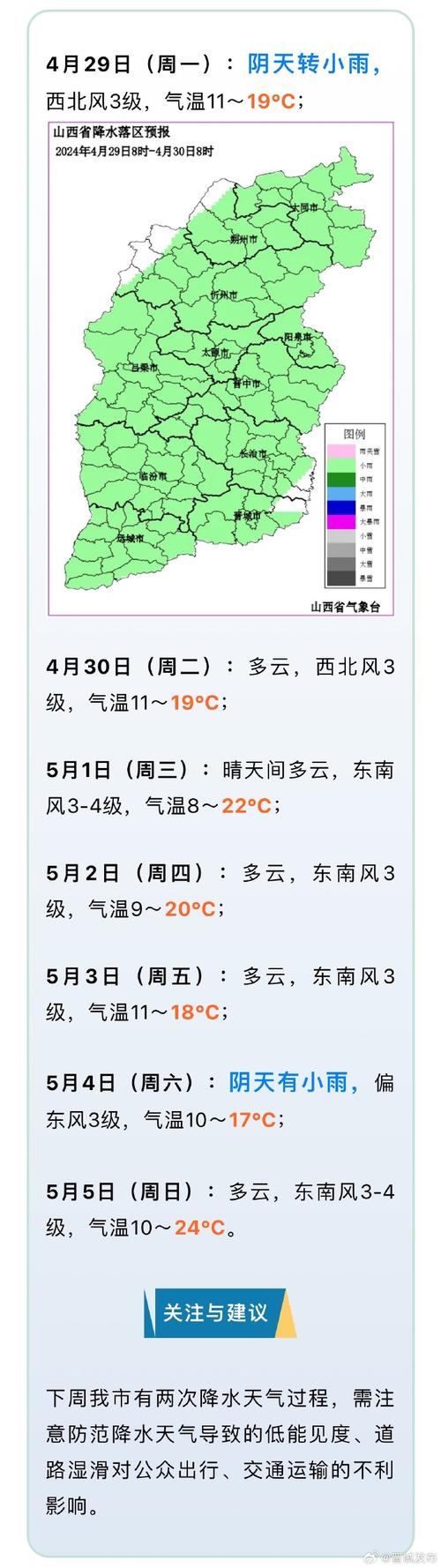 晋城天气预报,晋城天气预报一个月-第5张图片 晋城天气预报,晋城天气预报一个月-第5张图片