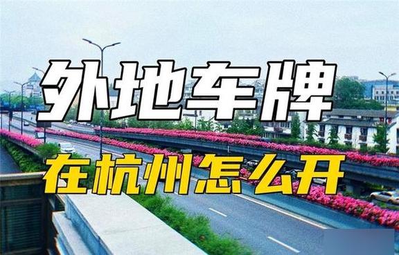 外地牌照杭州限行，外地牌照杭州限行怎么申请-第5张图片