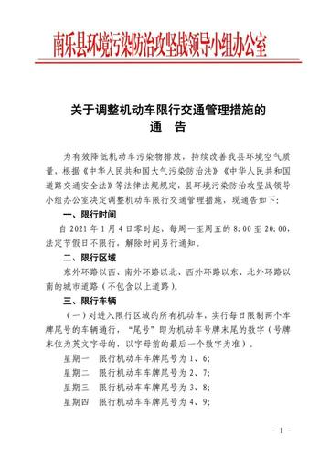 关于“南乐限行”你可能想知道-第2张图片 关于“南乐限行”你可能想知道-第2张图片
